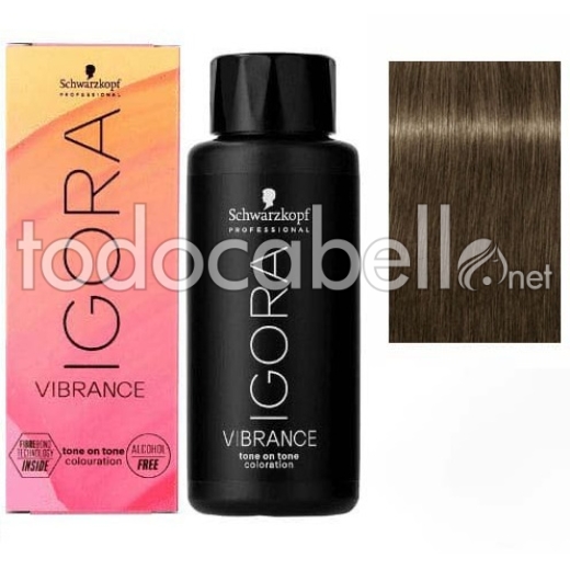 Schwarzkopf Tinte Demipermanente Igora Vibrance 7-24 Rubio Medio Humo Beige 60ml