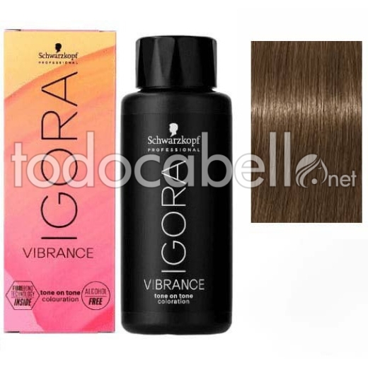 Schwarzkopf Tinte Demipermanente Igora Vibrance 7-4 Rubio Medio Beige 60ml