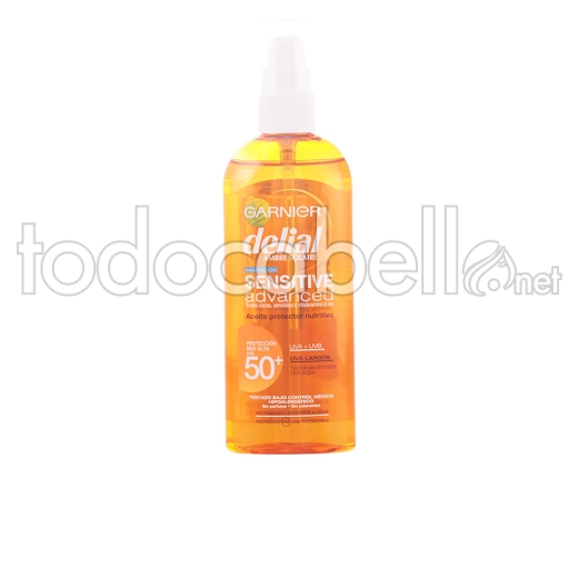 Garnier Sensitive Advanced Aceite Protector Spf50+ 150 Ml