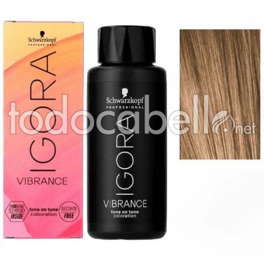 Schwarzkopf Tinte Demipermanente Igora Vibrance 8-00 Rubio Claro Natural Intenso 60ml