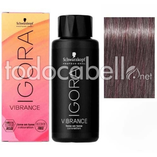 Schwarzkopf Tinte Demipermanente Igora Vibrance 8-19 Rubio Claro Ceniza Violeta 60 ml