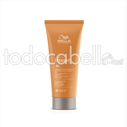 Wella Creatine Straight H Crema Alisadora Cabello sensibilizado 200ml