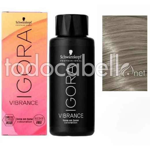 Schwarzkopf Tinte Demipermanente Igora Vibrance 9-24 Rubio Muy Claro Humo Beige 60ml