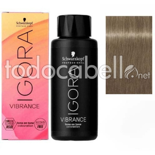 Schwarzkopf Tinte Demipermanente Igora Vibrance 9-42 Rubio Muy Claro Beige Humo 60ml