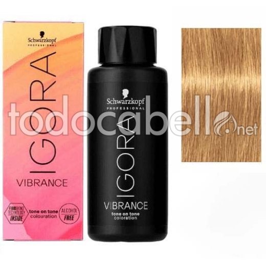 Schwarzkopf Tinte Demipermanente Igora Vibrance 9-55 Rubio Muy Claro Dorado Intenso 60 ml