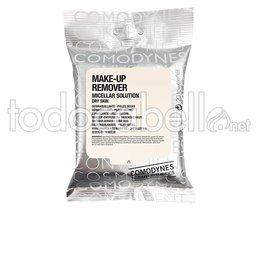 Comodynes Make-up Remover Micellar Solution Dry Skin 20u