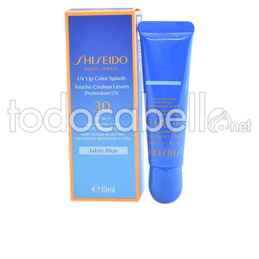 Shiseido Sun Uv Lipcolor Splash Spf30 ref tahiti Blue 10 Ml