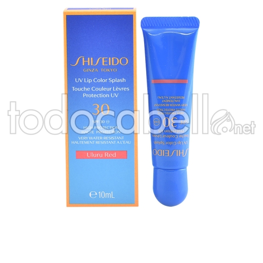 Shiseido Sun Uv Lipcolor Splash Spf30 ref uluru Red 10 Ml