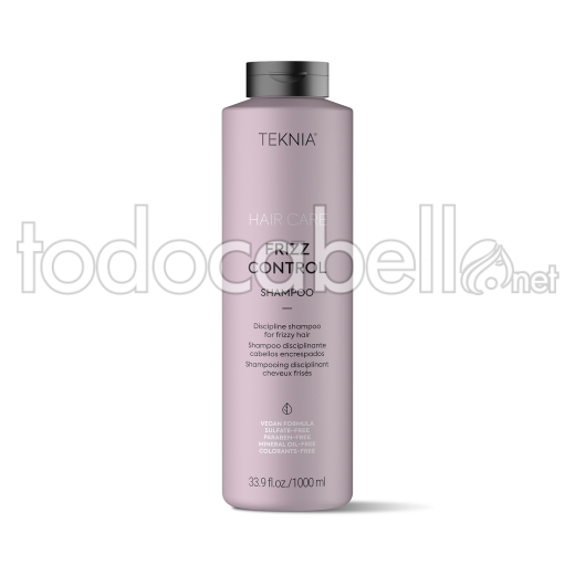 Lakme Teknia Frizz Control Champú 1000ml