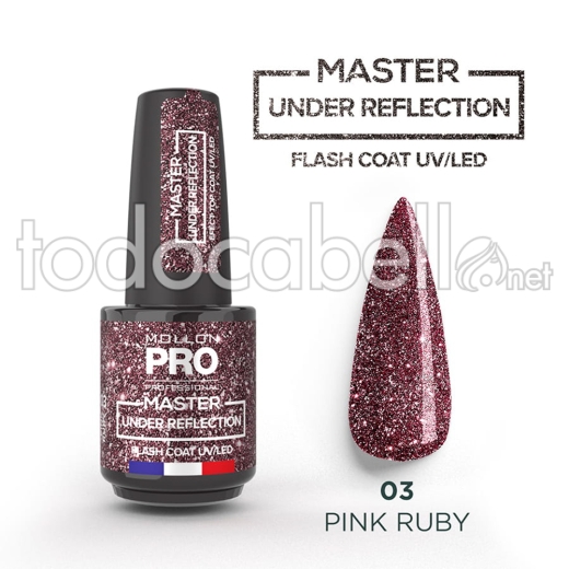 Mollon Pro Master Under Reflection Color 03 Pink Ruby 12ml