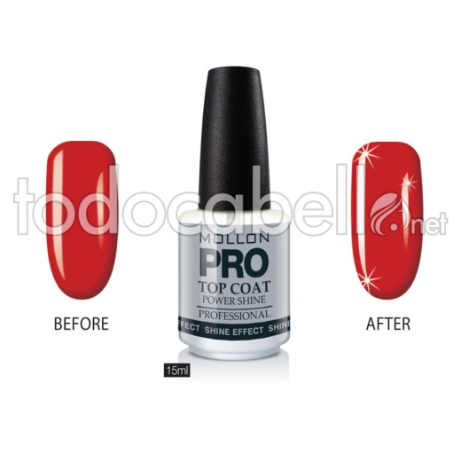 Mollon Pro Top Coat Power Shine 15 Ml