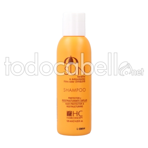 Hair Concept Keracid Sun Protector Reestructurante Capilar Champú 125ml