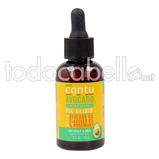 Cantu Avocado Hydrating Oil Elixir 59 Ml