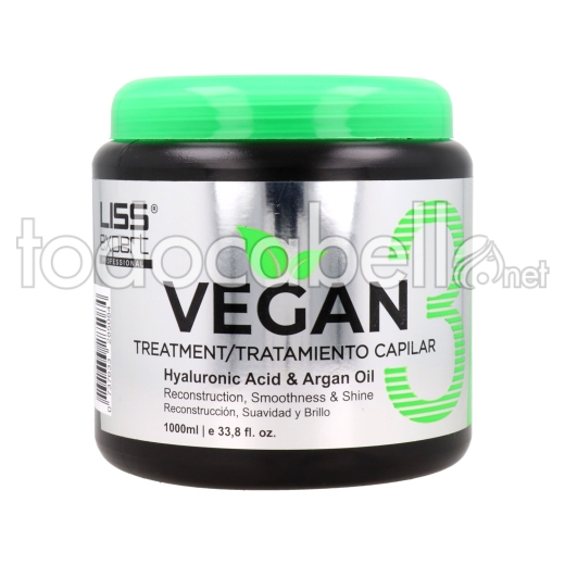 Liss Expert Alisante Vegano Tratamiento Y Alisado 1000ml