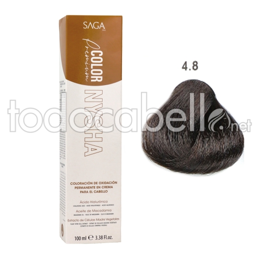 Saga Nysha Color Premium  Color 4.8 100 Ml