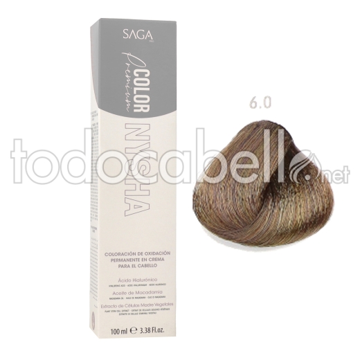 Saga Nysha Color Premium  Color 6.0 100 Ml