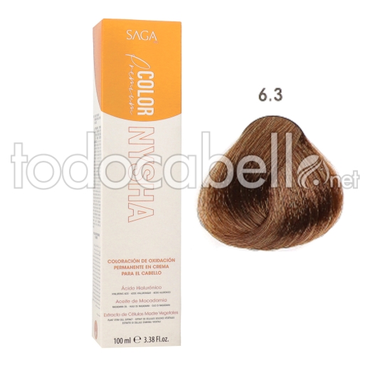 Saga Nysha Color Premium  Color 6.3 100 Ml