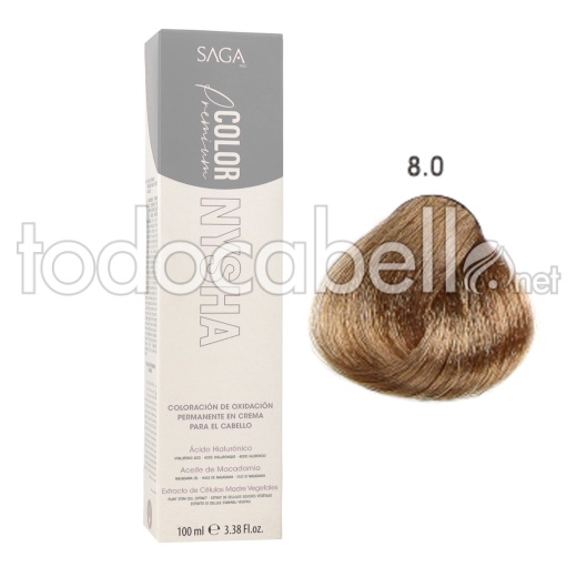 Saga Nysha Color Premium  Color 8.0 100 Ml