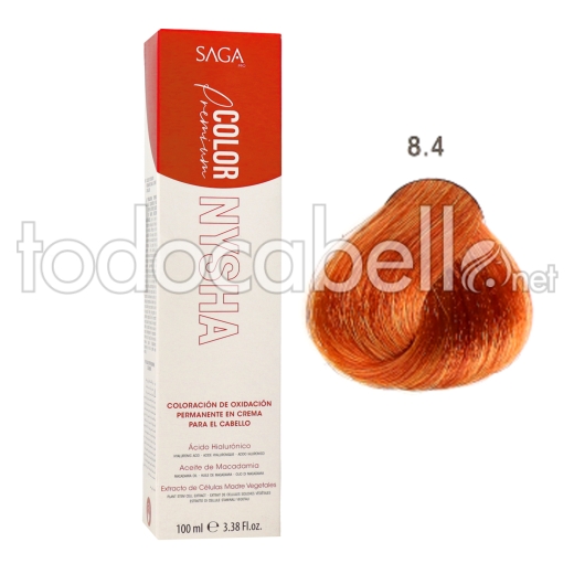 Saga Nysha Color Premium  Color 8.4 100 Ml