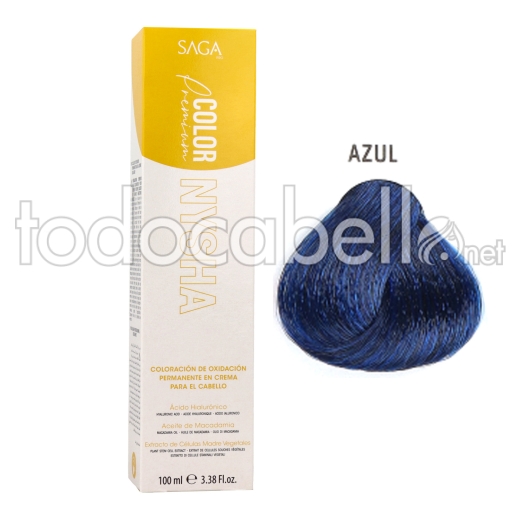 Saga Nysha Color Premium  Color Booster Blue 100 Ml