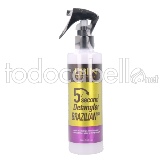 Ebin New York 5 Second Acondicionador Detangler Brazilian 250Ml