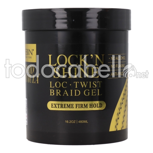 Ebin New York Braid Formula Lock'n Shine Gel 480Ml