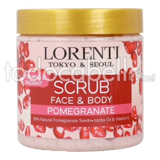 Lorenti Peeling Scrub 500ml Pommegranade