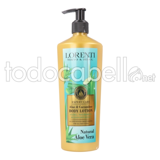 Lorenti Body Lotion 400ml 24 K Aloe Vera