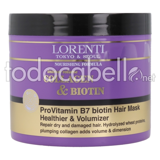 Lorenti Collagen & Biotin Hair Mascarilla 500ml