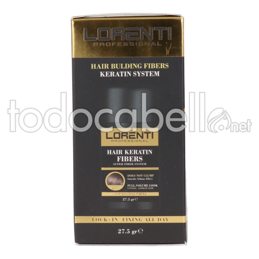 Lorenti Hair Keratin Fibers 27.5gr Medium Brown