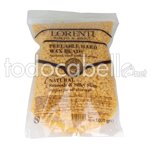 Lorenti Perlas De Cera Depilatoria 1000gr Natural