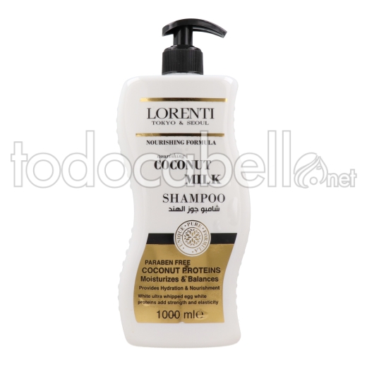 Lorenti Hair Champú 1000ml Coconut