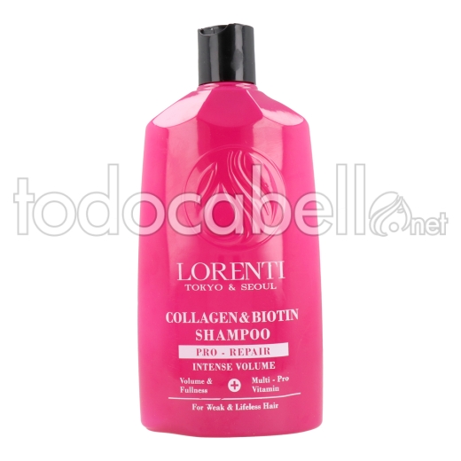 Lorenti Hair Champú 630ml Collagen & Biotin