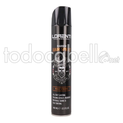 Lorenti Hair Styling Spray 400ml Black