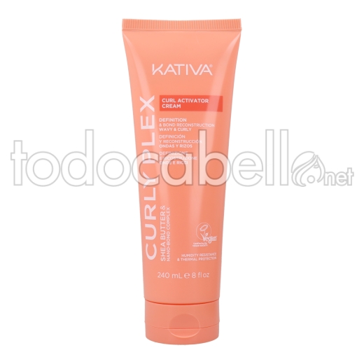 Kativa Curly Plex Activador Cream 240 Ml