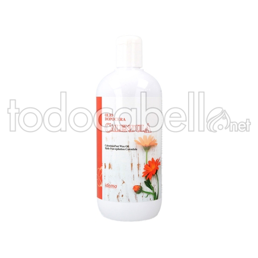 Idema Aceite Limpiador Post Depil Calendula 500 Ml.