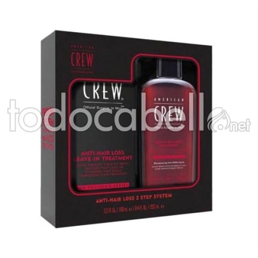 American Crew Anti Caida 2 Pasos 250ml + 100ml