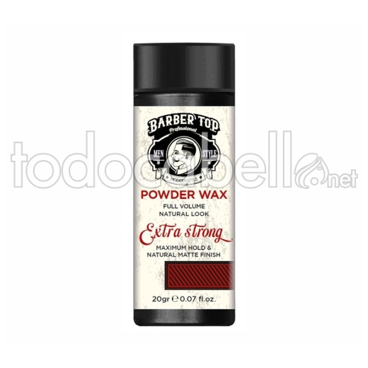 Barber Top Polvos Cera Extra Strong 20Gr