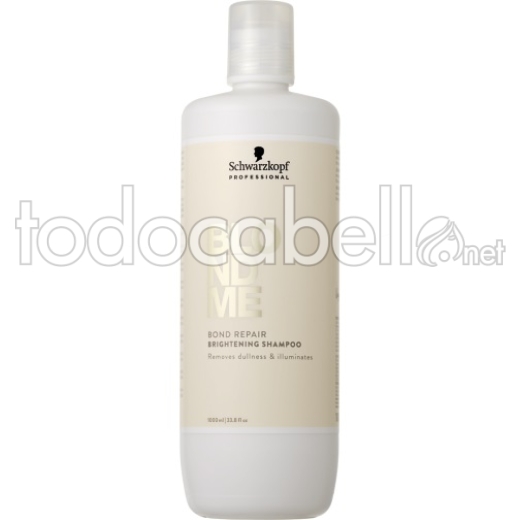 Schwarzkopf Blondme Bond Repair Champú Iluminador Nutritivo 1000ml