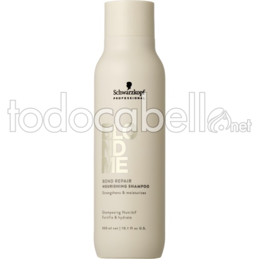 Schwarzkopf Blondme Bond Repair Champú Nutritivo 300ml