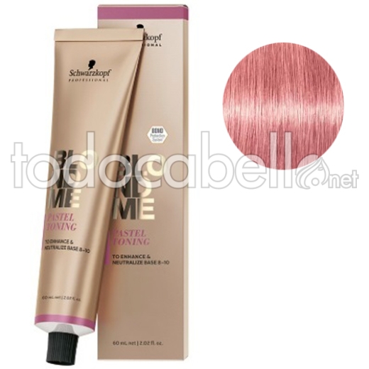 Schwarzkopf Blondme T Strawberry Crema Matizadora Rubios 60ml