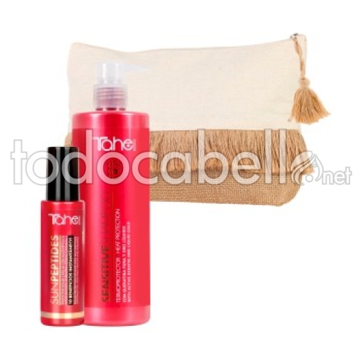 Tahe Pack Solar Thermo Protection (Champú+PEPTIDES ) REGALO NECESER