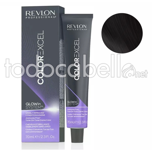 Revlon Tinte Revlonissimo Color Excel 1  Negro 70ml