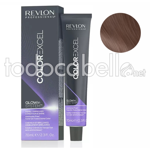 Revlon Tinte Revlonissimo Color Excel 6.4 Rubio Oscuro Cobrizo 70ml