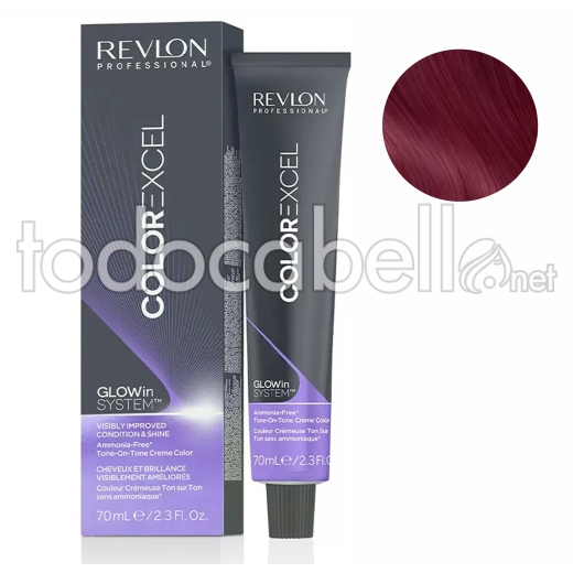 Revlon Tinte Revlonissimo Color Excel 66.66 Rojo Púrpura Intenso 70ml