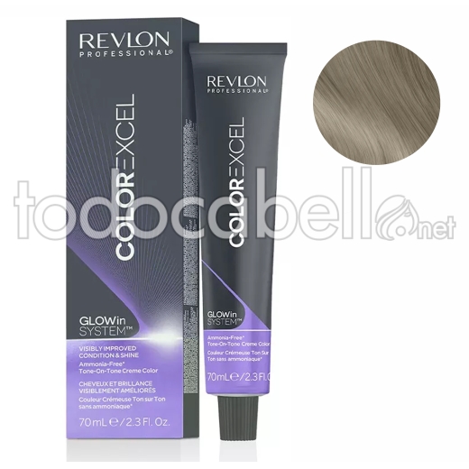 Revlon Tinte Revlonissimo Color Excel 8.01 Rubio Claro Ceniza Natural 70ml