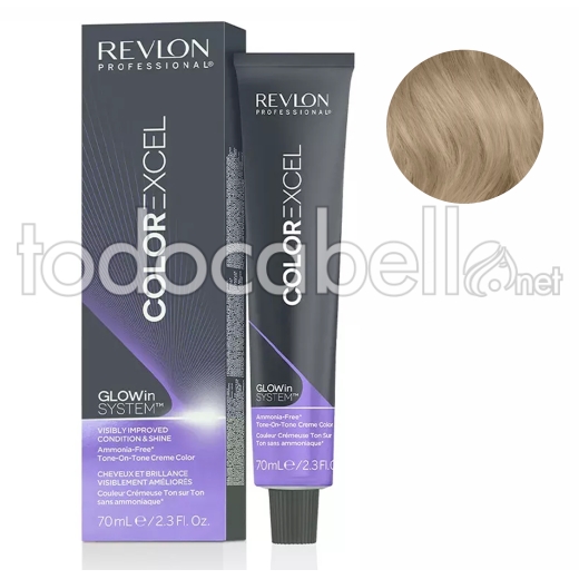 Revlon Tinte Revlonissimo Color Excel 8.12 Rubio Claro Beige Perlado 70ml