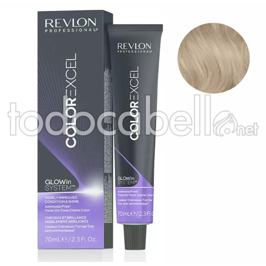 Revlon Tinte Revlonissimo Color Excel 9.12 Rubio muy Claro Ceniza Irisado 70ml