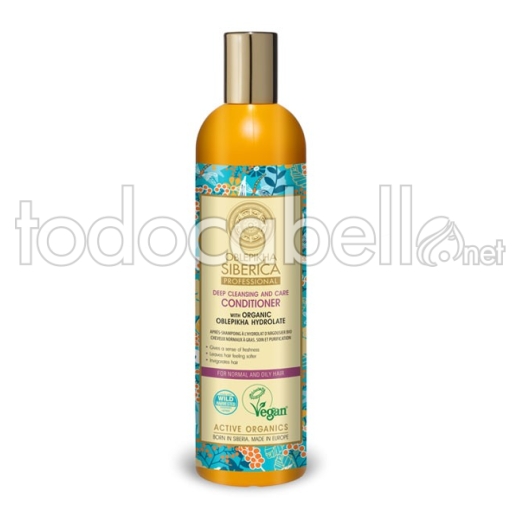 Natura Siberica Acondicionador Limpieza y Cuidado Profundo 400ml