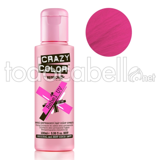 Crazy Color Nº78 UV REBEL 100ml